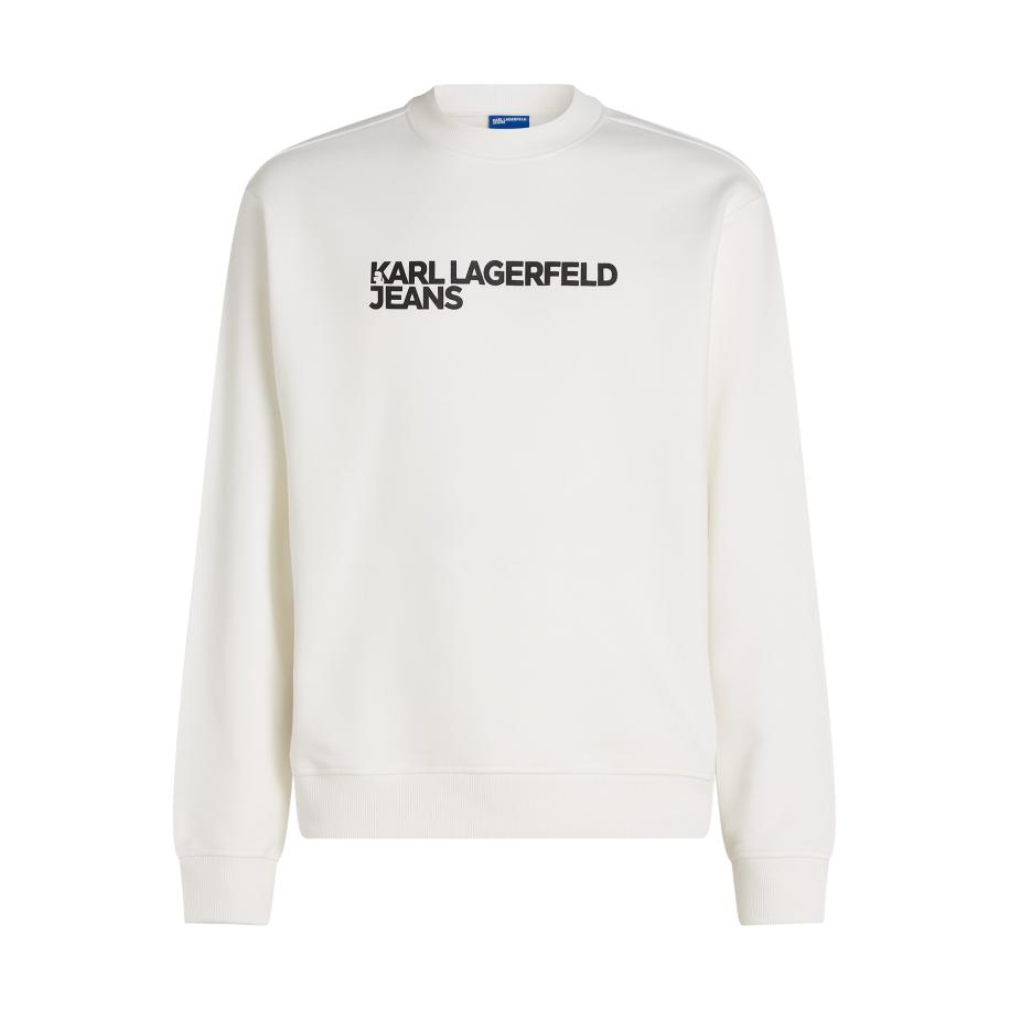 Karl Lagerfeld KARL LAGERFELD JEANS Sweatshirt ESSENTIAL zwart / wit -