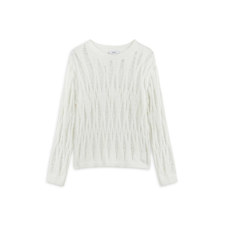 Twist Twist Trui wit -