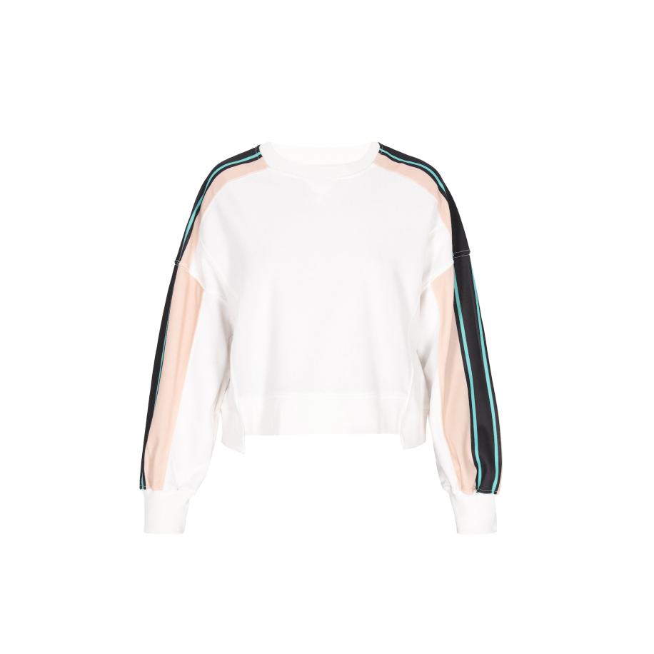 TALENCE TALENCE Sweatshirt Fashion Look turquoise / rosa / zwart / wit -