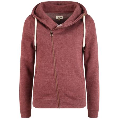 Oxmo Oxmo Sweatvest wijnrood