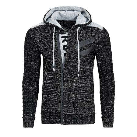 Rusty Neal Rusty Neal Gebreid vest zwart