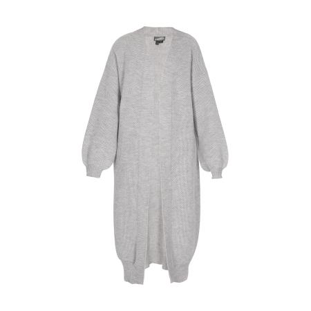 DreiMaster DreiMaster Vintage Gebreid vest grijs