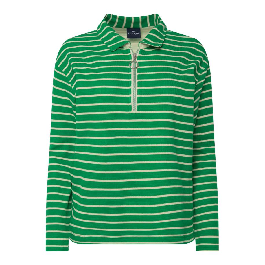 LAURASØN LAURASØN Sweatshirt geel / groen -
