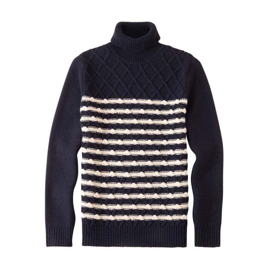 OLYMP Casual Trui marine, Gestreept Blauw