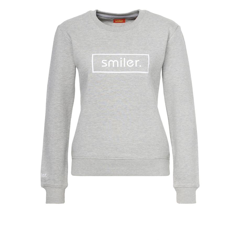 smiler. Sweatshirt grijs Grijs