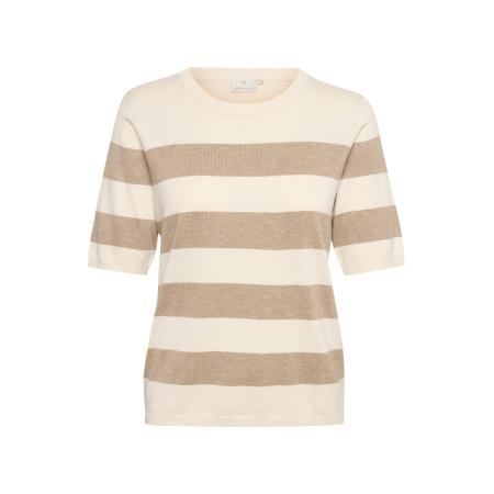 Kaffe Trui KAMala beige / donkerbeige