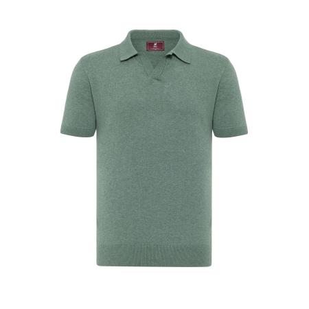 Williot Williot Trui groen gemêleerd