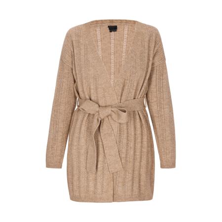 DreiMaster DreiMaster Klassik Gebreid vest sand