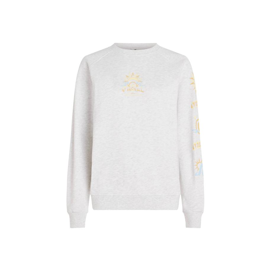 O'Neill ONEILL Sweatshirt lichtblauw / lichtgeel / lichtgrijs -