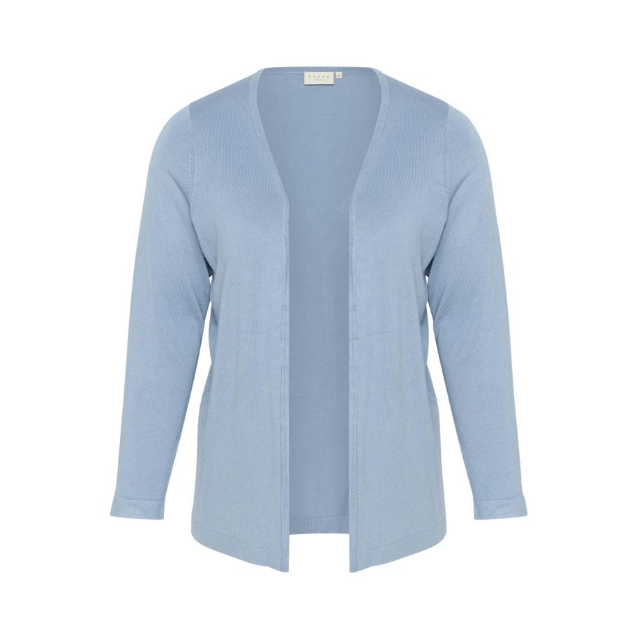 Kaffe KAFFE CURVE Gebreid vest Farsia opaal -