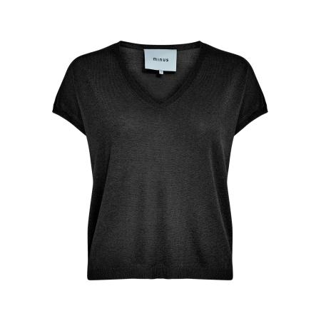 Minus minus Top Carlina zwart