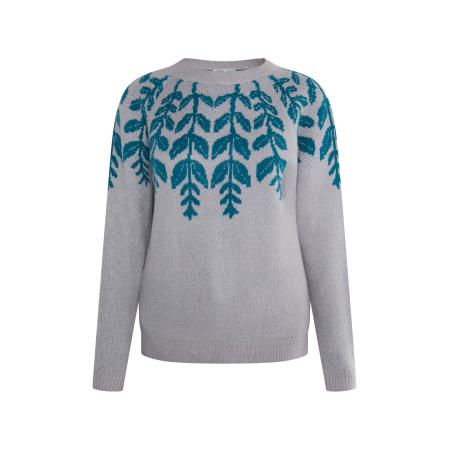 Usha Usha Trui Lurea grijs / petrol