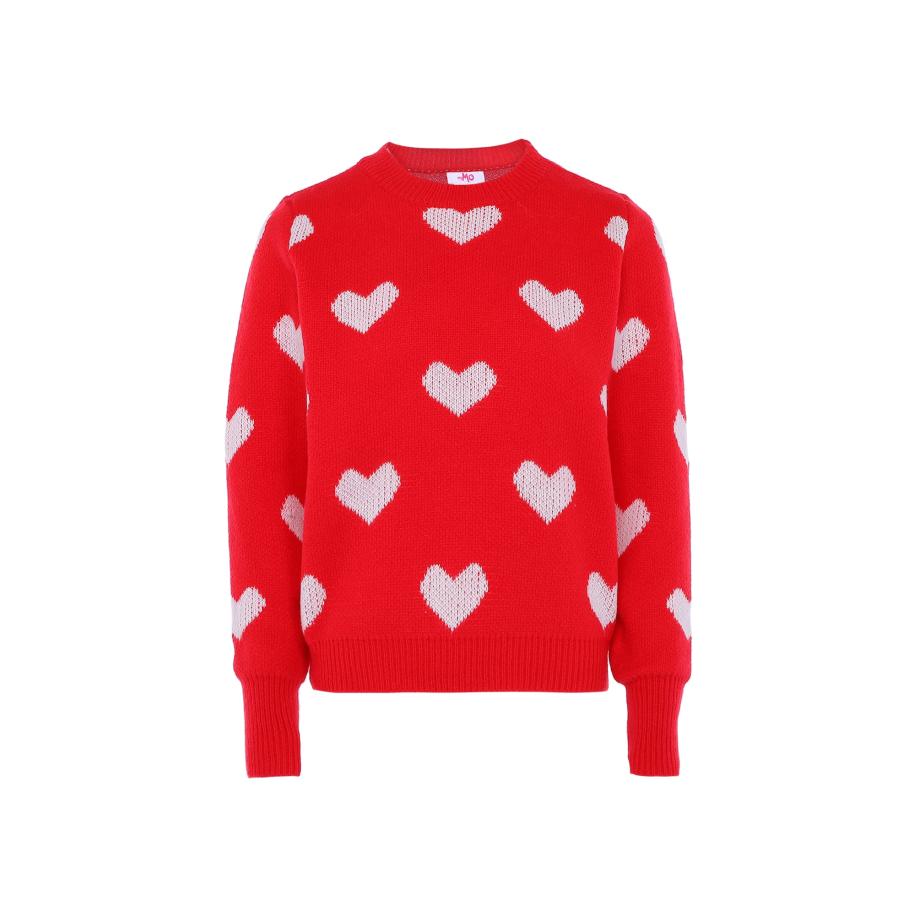 MYMO Trui rood / wit Rood