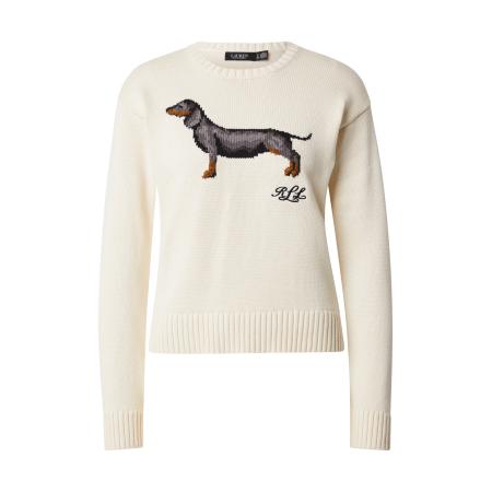 Lauren Ralph Lauren Lauren Ralph Lauren Trui Riednee crème / bruin / grijs / zwart
