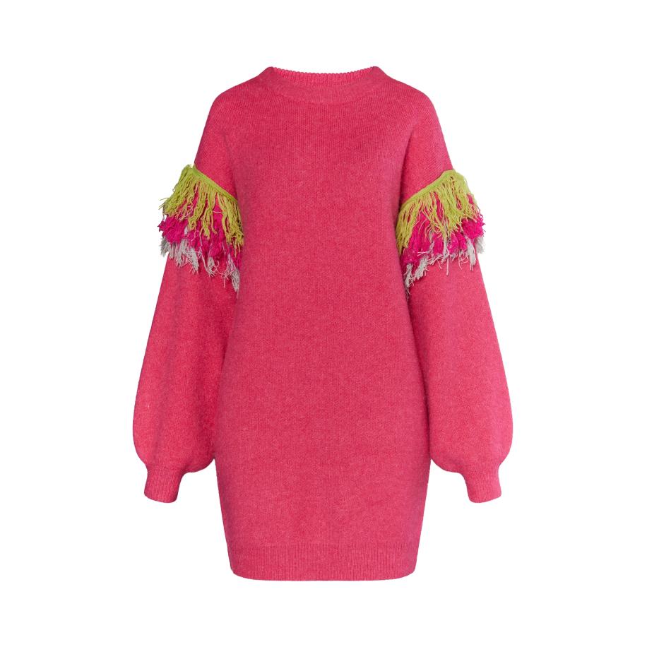 IZIA IZIA Trui limoen / lila / pink -