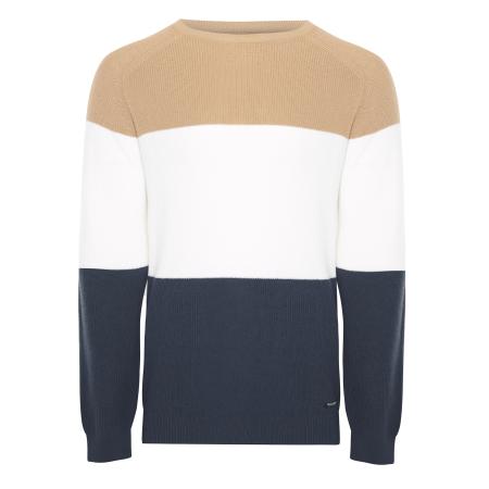 Threadbare Threadbare Trui Alexas beige / navy / wit