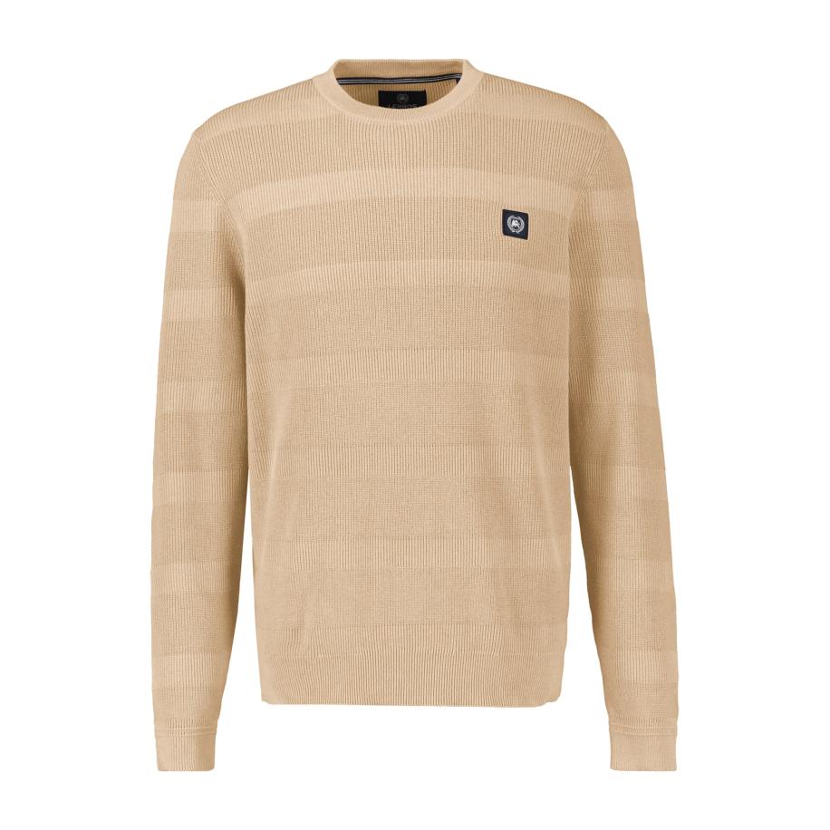 Lerros LERROS Trui beige gemêleerd -