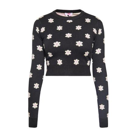 MYMO MYMO Trui zwart / wit