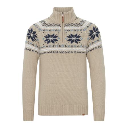 11 Project 11 Project Trui Tim beige / blauw / wit