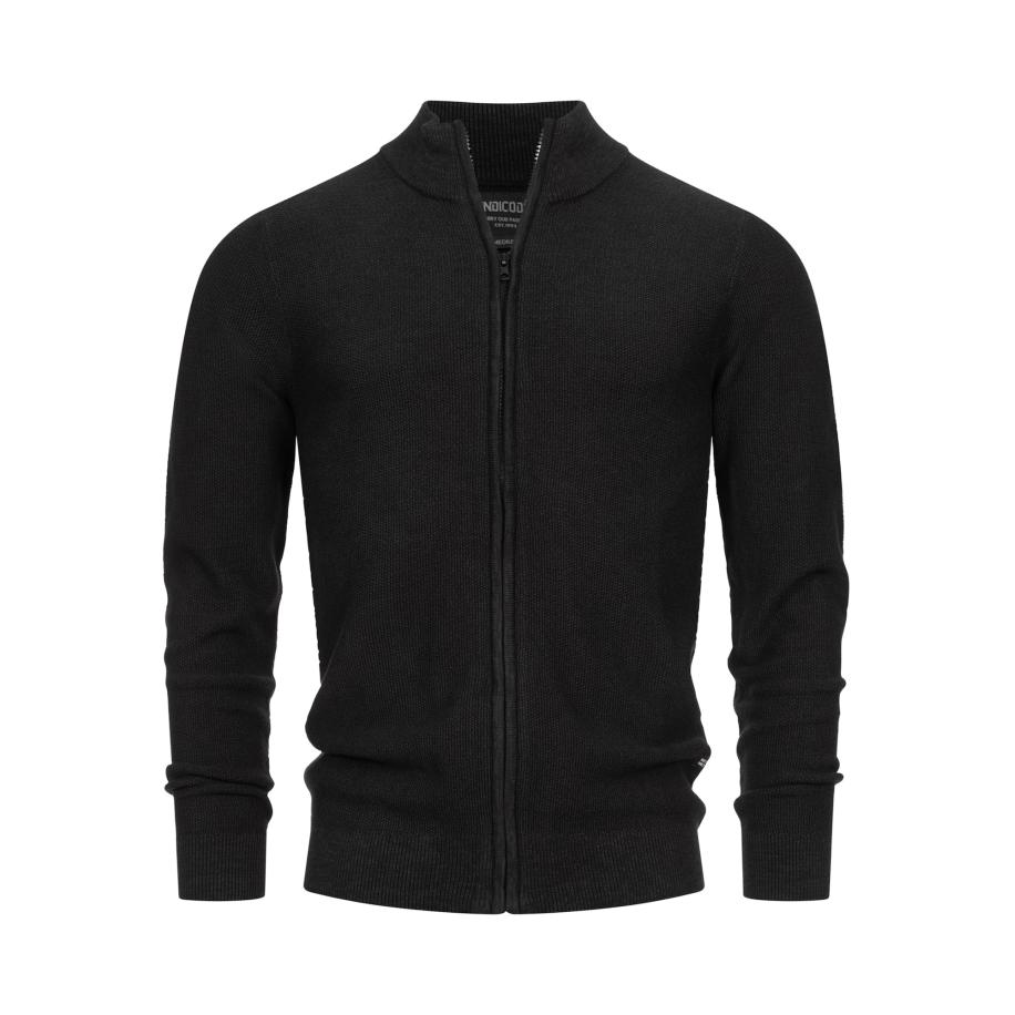 INDICODE JEANS INDICODE JEANS Gebreid vest zwart -