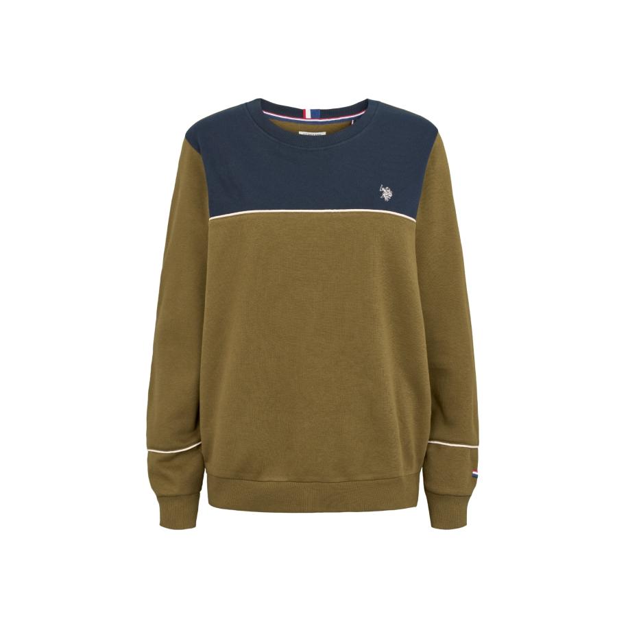 U.S. Polo Assn. U.S. POLO ASSN. Trui Klara navy / olijfgroen / wit -