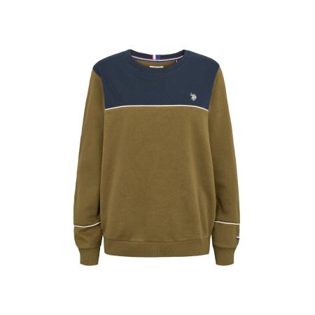 U.S. Polo Assn. U.S. POLO ASSN. Trui Klara navy / olijfgroen / wit