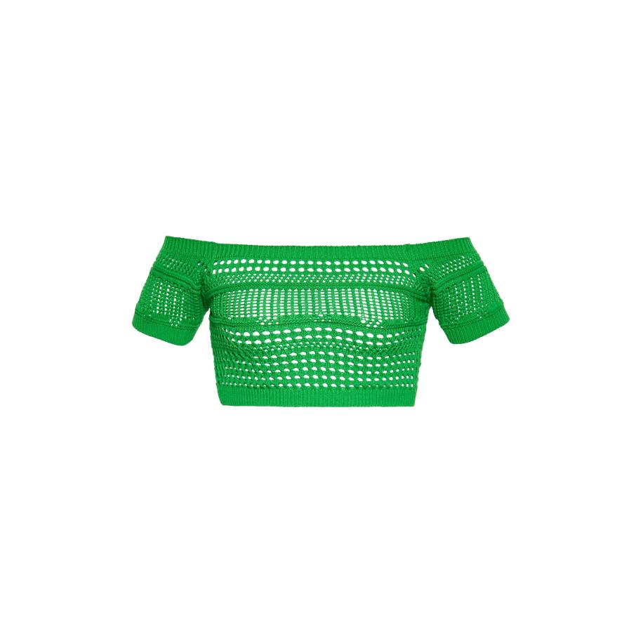 MYMO MYMO Gebreide top groen -