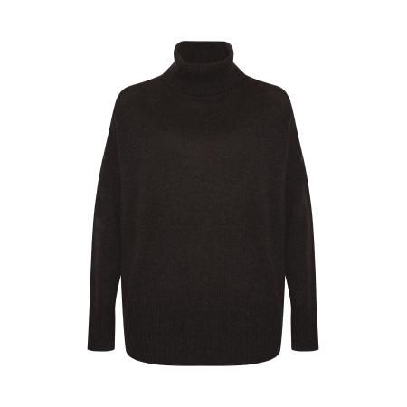 Style Republic Style Republic Oversized trui donkerbruin