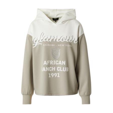 Monari monari Sweatshirt greige / zilver / wit