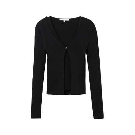 Tom Tailor TOM TAILOR DENIM Gebreid vest zwart