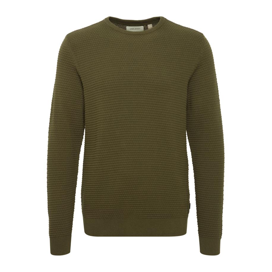 Blend BLEND Trui BHRedhill olijfgroen -