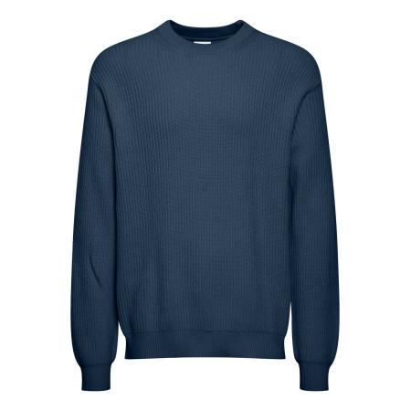 Solid !Solid Trui Gia donkerblauw