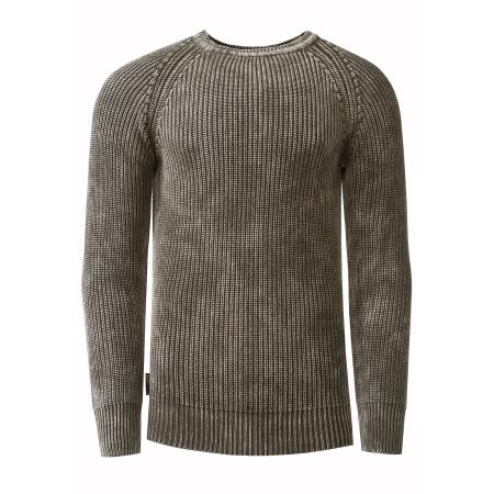 Rusty Neal Rusty Neal Trui grijs gemêleerd / zwart gemêleerd