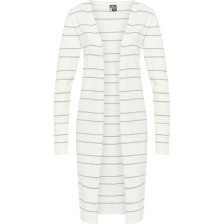 DreiMaster DreiMaster Maritim Gebreid vest grijs / wit