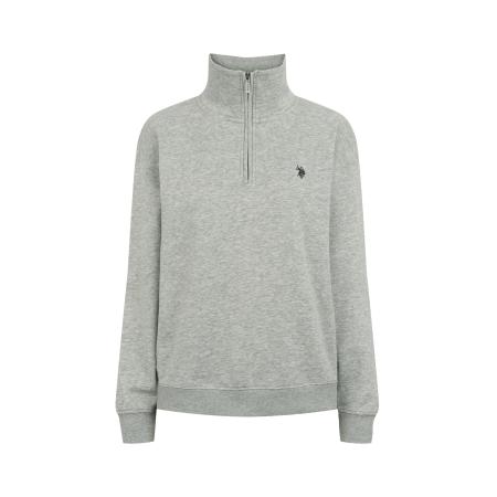 U.S. Polo Assn. U.S. POLO ASSN. Trui Katie grijs gemêleerd / zwart