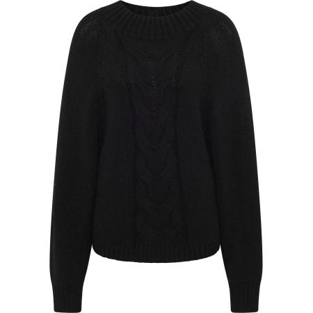 RISA RISA Trui Teylon zwart