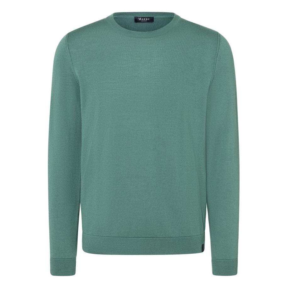 MAERZ Trui ronde hals, Effen Multicolor