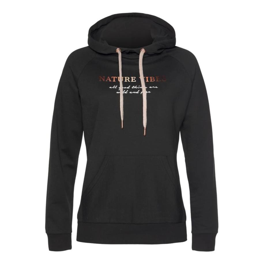 Lascana LASCANA Sweatshirt zwart -