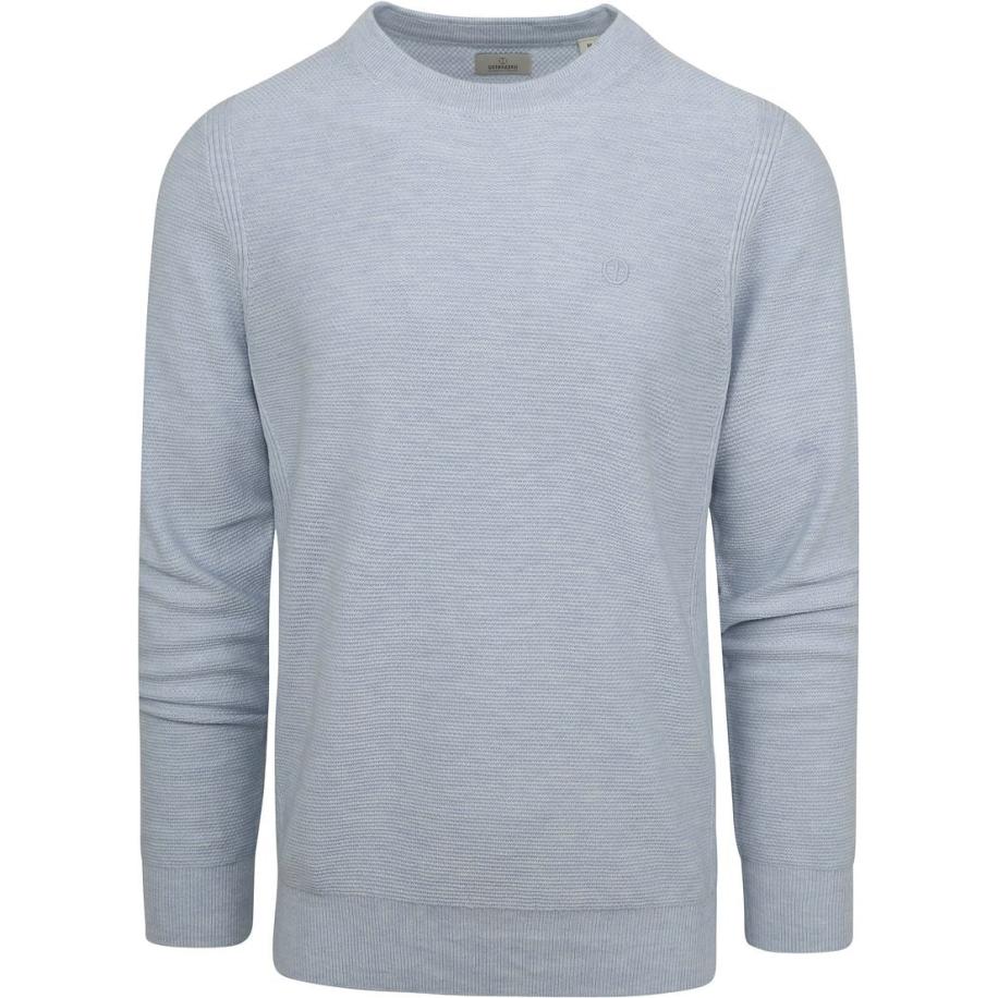 Dstrezzed Pullover Lichtblauw Melange Blauw