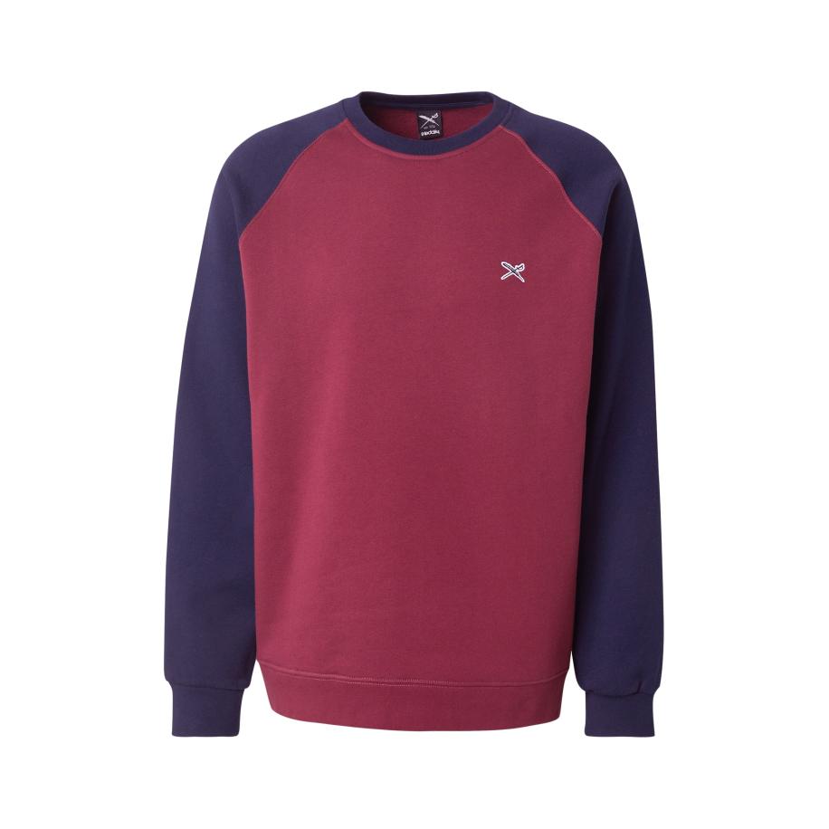 Iriedaily Iriedaily Sweatshirt De College navy / bordeaux -