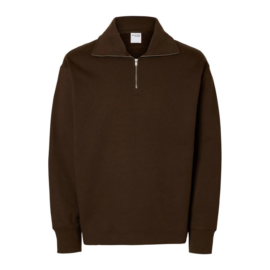 Selected SELECTED Sweatshirt SLHAron bruin -