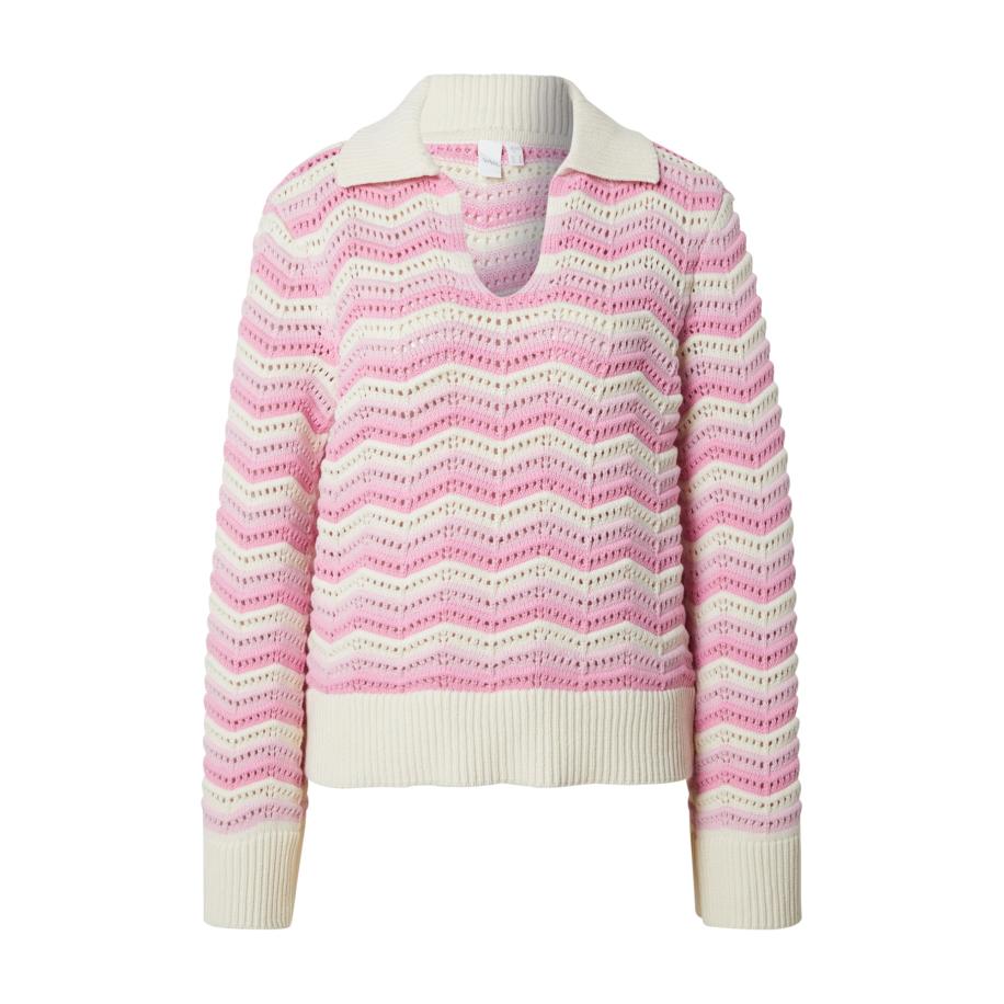 YAS YAS Trui YASCalmi eosine / lichtroze / natuurwit -