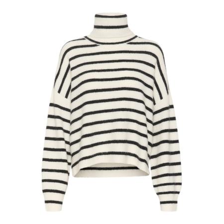 Gestuz Gestuz Trui AlphaGZ lichtbeige / zwart