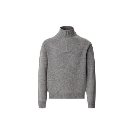 Hackett London Trui grijs gemêleerd