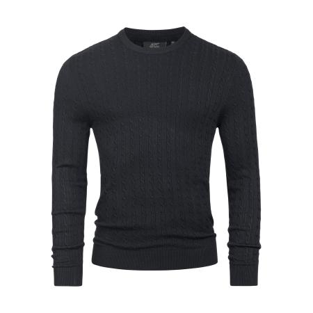 JEFF Trui Camden zwart