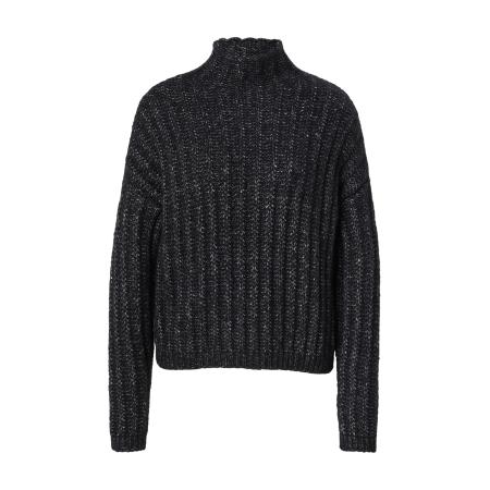 Hugo Boss HUGO Trui Safineyny zwart gemêleerd