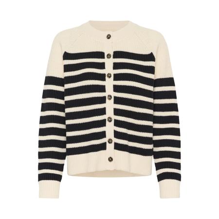 Part Two Part Two Gebreid vest PaitePW nachtblauw / natuurwit