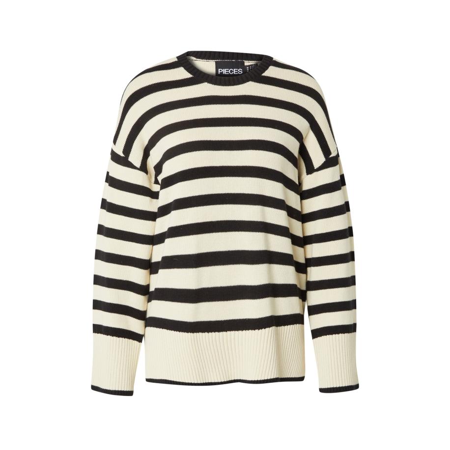 Pieces PIECES Trui Ava crème / zwart -