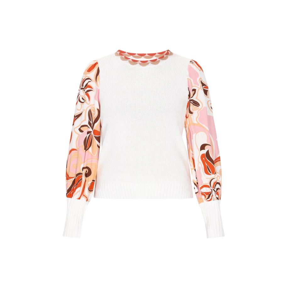 Gaya Gaya Trui bruin / rosa / rood / wit -