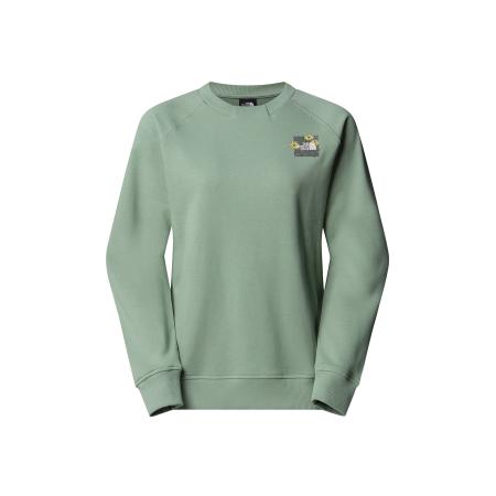 The North Face THE NORTH FACE Sweatshirt donkergeel / stone grey / lichtgroen